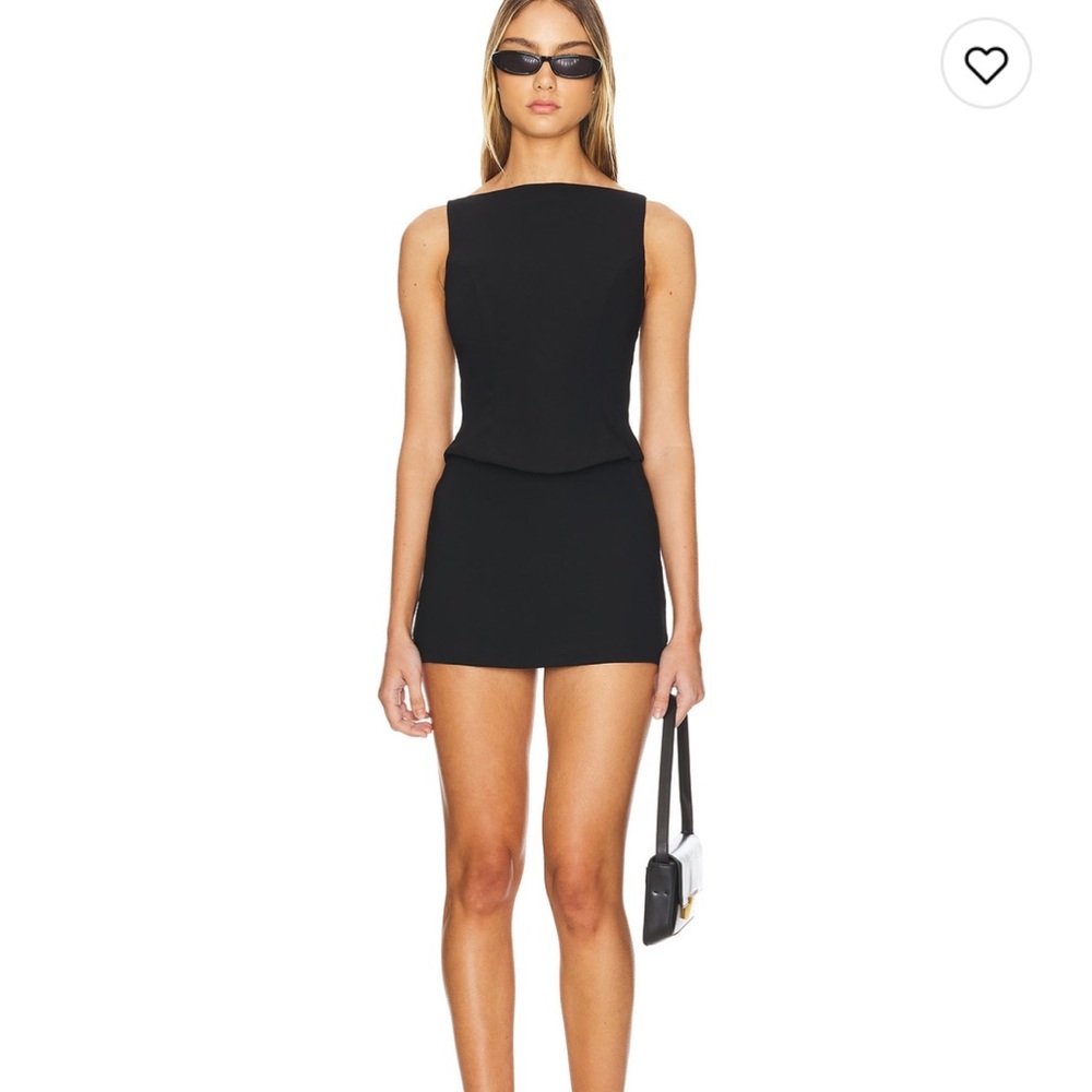Amanda uprichard boat neck corset top